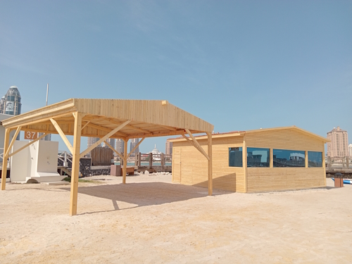 DESIGN AND BUILD OF WOODEN KIOSK 
